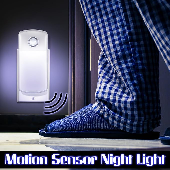 Enhon Emergency Power Failure Night Lights, 5-in-1 Multi Color LED Light - Image 6