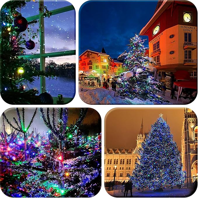 Christmas Light, 33ft 100 LED Battery Operated String Lights - Image 3