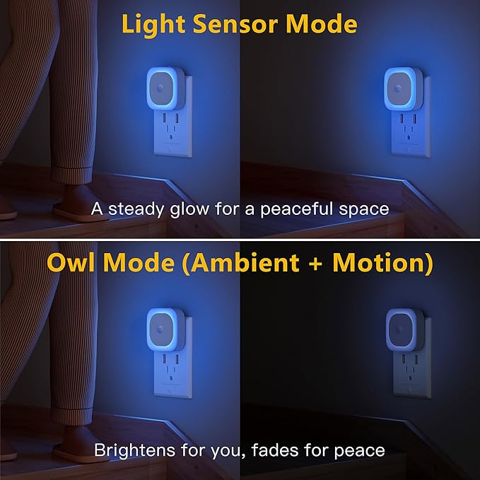2 Pack Plug in Night Light - Image 2