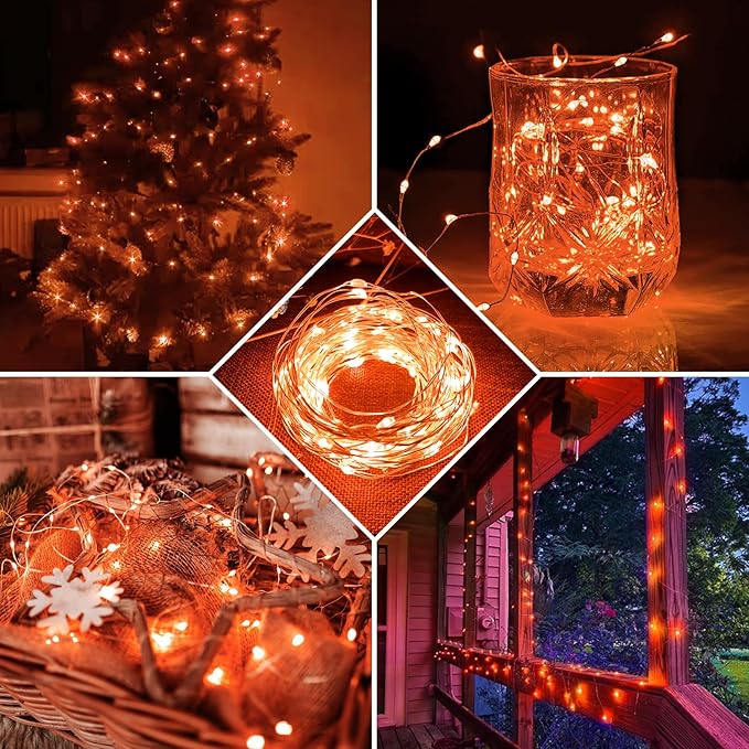 100 Pack Fairy Lights 7Ft 20 LED Twinkle String Lights Battery Operated - Image 7