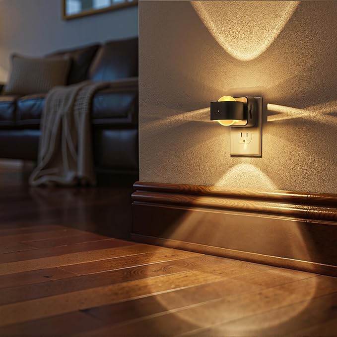 Briignite Night Light Projector, LED Night Lights Plug into Wall, 180° Rotating - Image 7