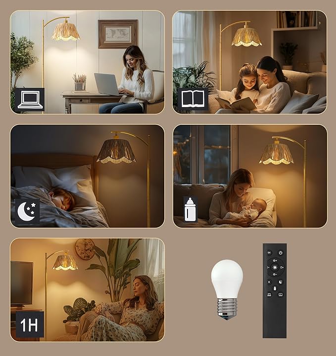 Oneach Arc Floor Lamp for Living Room - Image 8