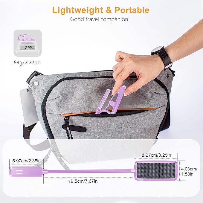 Gritin 9 LED Rechargeable Book Light - Image 8