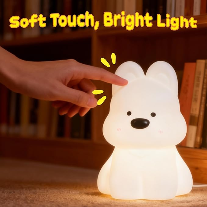 Dog Night Light, Touch Activated Pat Lamp - Image 3