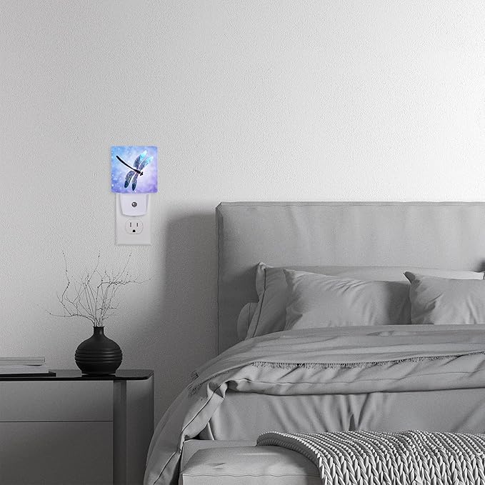 Dragonfly Night Light for Kids, Fantasy Dragonfly LED Night Light Plug into Wall - Image 7