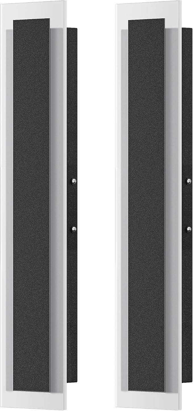 EDISHINE Upgraded 2 Pack 23.6" LED Outdoor Wall Light, Linear Modern Outdoor - Image 8