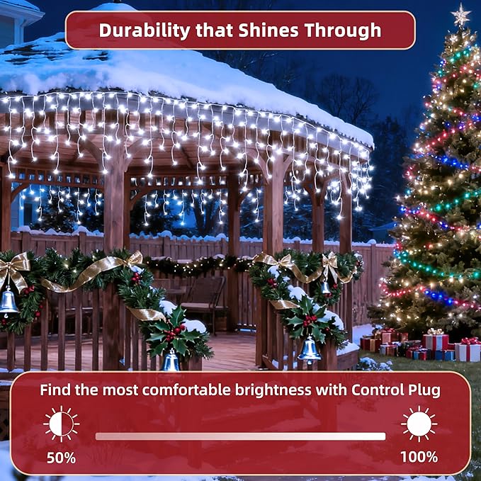 810 LED Christmas Lights Outdoor 82FT - Image 4