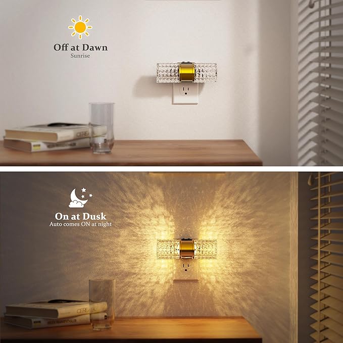 JandCase Night Lights Plug into Wall, Color Changing Night Light - Image 3