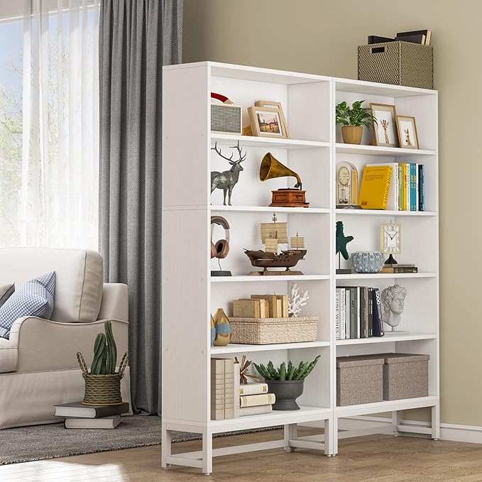 Tribesigns Tall Bookcase and Bookshelf, 70.8” Large Bookcases Organizer - Image 4