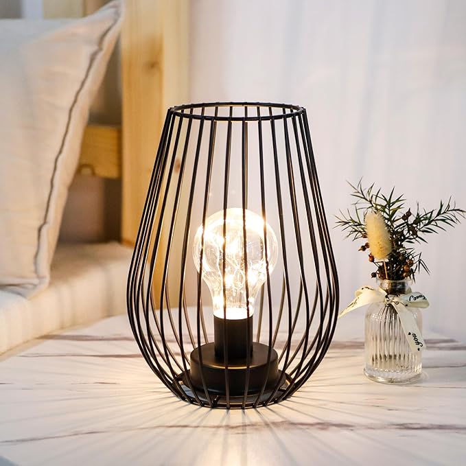 TRIROCKS Set of 12 Metal Cordless Table Lamp - Image 7