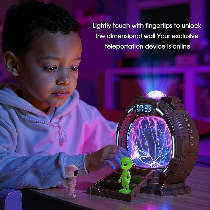 L LOHAS LED Galaxy Projector Night Light, Space Portal Night Light - Image 2