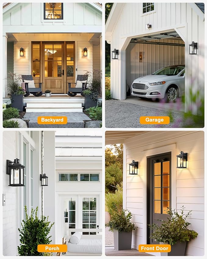 VIANIS Outdoor Motion Sensor Light, Dusk to Dawn Outdoor Lighting, Waterproof - Image 8
