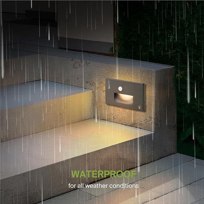 ASD LED Recessed Step Light Fixture, Outdoor & Indoor Stair Tread Lighting | - Image 7