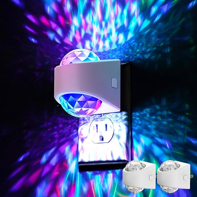 Night Lights Plug into Wall, Star Projector by WelcometoBriigniteenjoyyourshopping