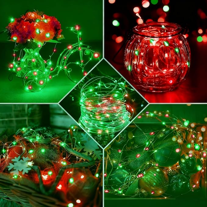 50 Pack Fairy Lights 7Ft 20 LED Twinkle String Lights 3 Modes Battery Operated - Image 6