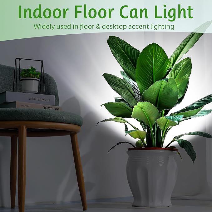 Spot Lights Clamp Indoor Spotlights, 7W Clip on Lights Daylight White Uplights - Image 2