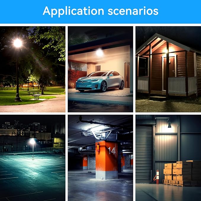 2Pack-150W LED Flood Light Outdoor, 15500LM LED Work Light - Image 6