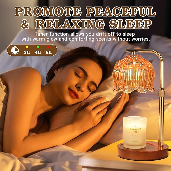 Candle Warmer Lamp for Yankee Candles, Height Adjustable Candle Heater Lamps - Image 7