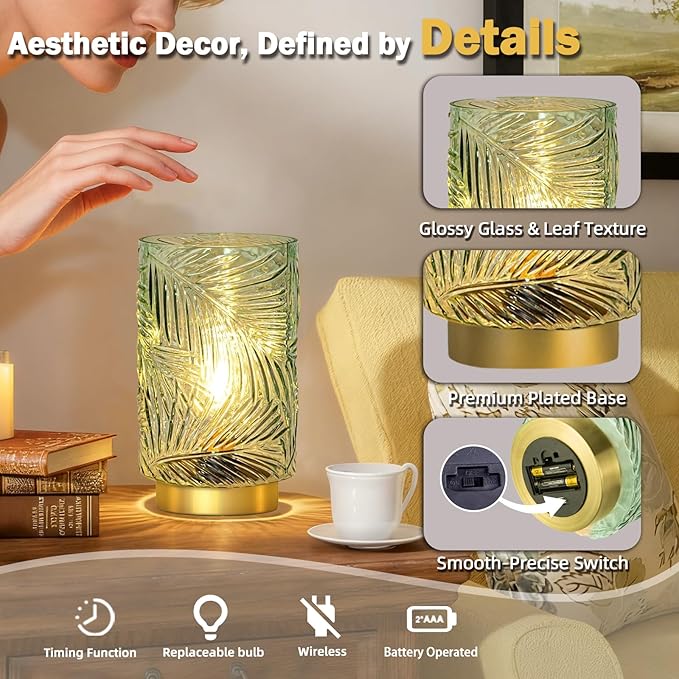 Battery Operated Table Lamp, Cordless Lamps - Image 6