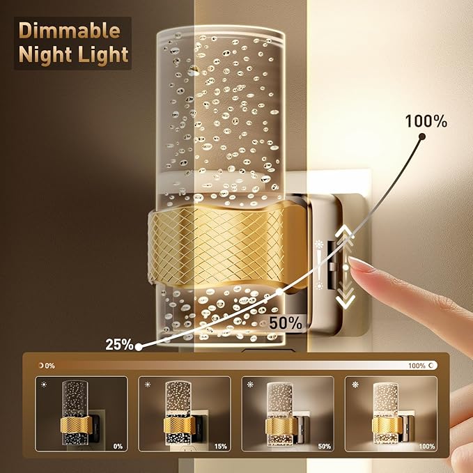 Night Lights Plug into Wall: Led Dimmable Night Lights - Image 5