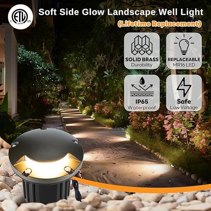 Gardenreet Landscape Well Lights Brass - Image 2