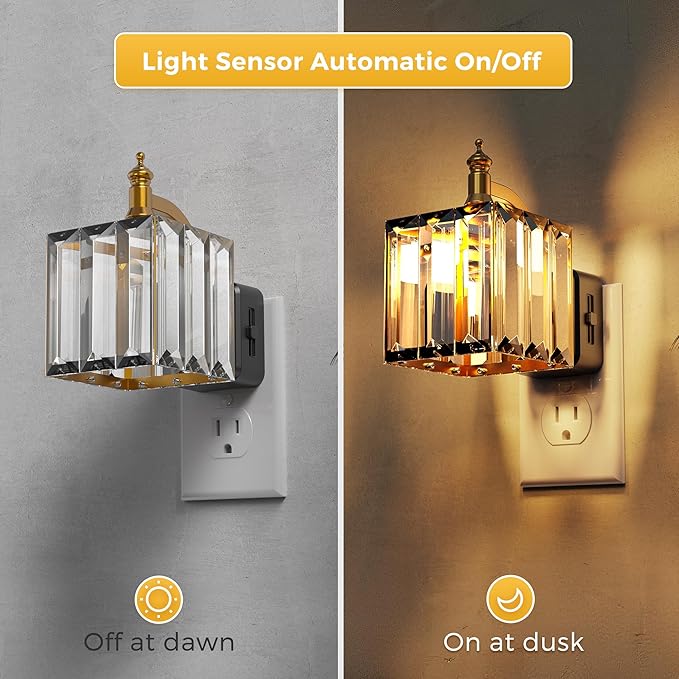 L LOHAS LED Night Light, Night Lights Plug into Wall, 3000K Soft White LED - Image 2