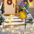 Christmas Gifts Solar Watering Can Lights Outdoor Garden Decor, Large Butterfly by OSTRITEC