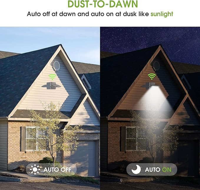 LED Outdoor Flood Light with Dusk to Dawn Photocell 120W Outdoor Security Light - Image 7