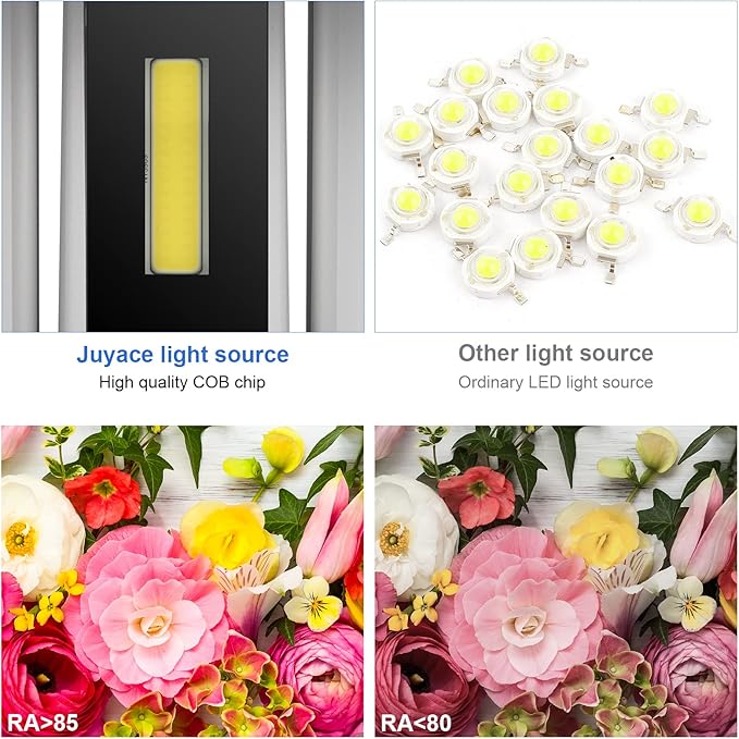 Juyace 20W LED Modern Wall Sconce Outdoor Lighting 6000K Up Down - Image 4