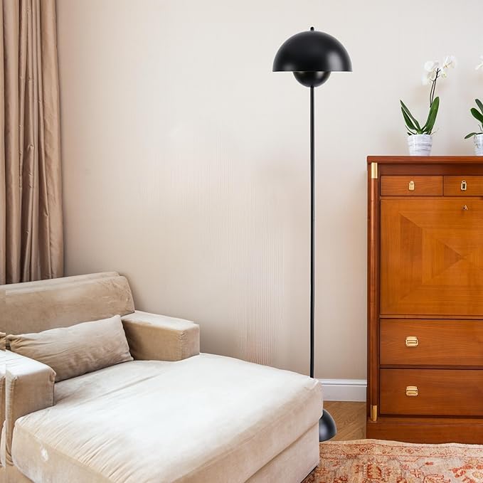 COSYLUX Modern Floor Lamp for Living Room, Industrial Tall Standing Lamp for - Image 3