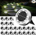 Mini Solar Ground Lights Outdoor 24 Pack Waterproof Upgraded Anti-Rust Solar by SenLuKit