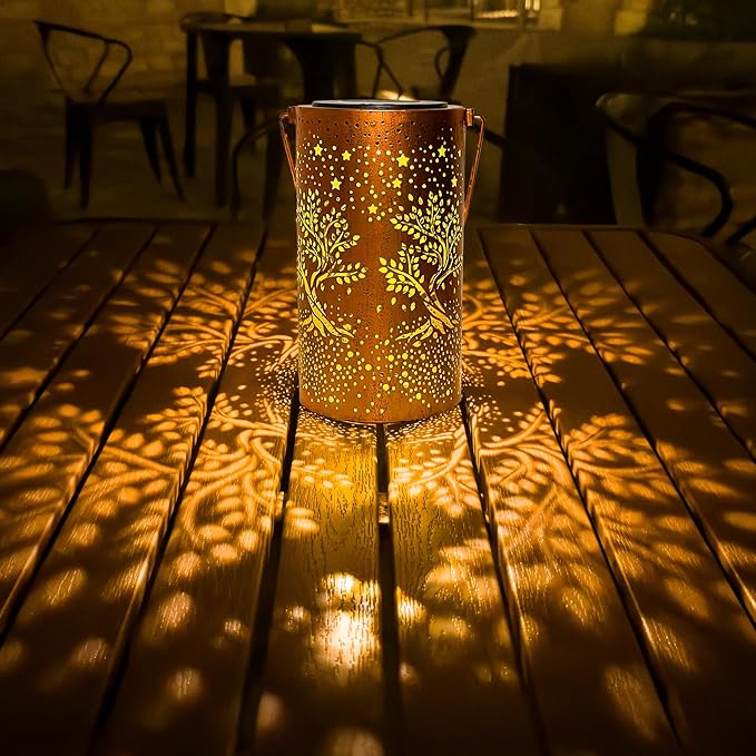 Tree of Life Solar Lanterns Outdoor Waterproof, Birthday Gifts - Image 7