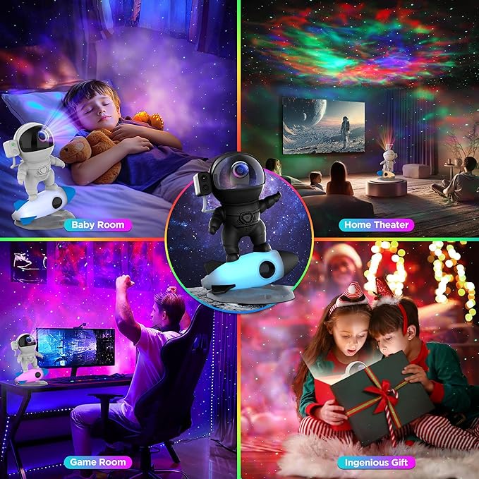 Astronaut Galaxy Projector for Bedroom, Star Projector Galaxy Light - Image 7