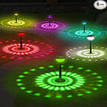 Ensenior Color Changing Solar Lights Outdoor, Auto ON/Off 6500K White Light & by Ensenior