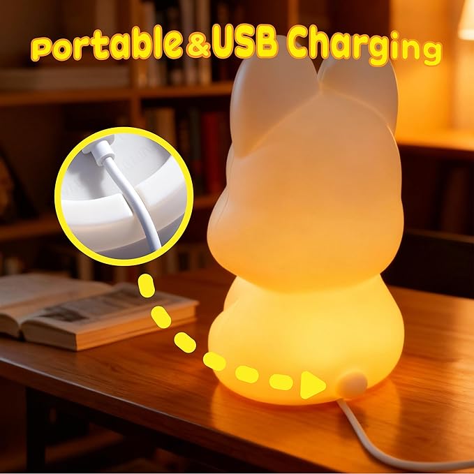Dog Night Light, Touch Activated Pat Lamp - Image 5
