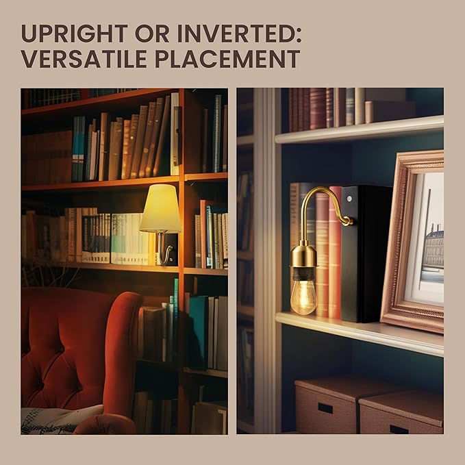 AELS Wooden Bookshelf Lamp - Image 4