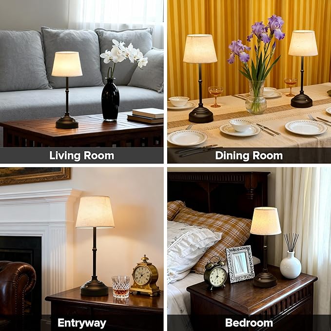 Cordless Table Lamp, Rechargeable Desk Lamp - Image 9