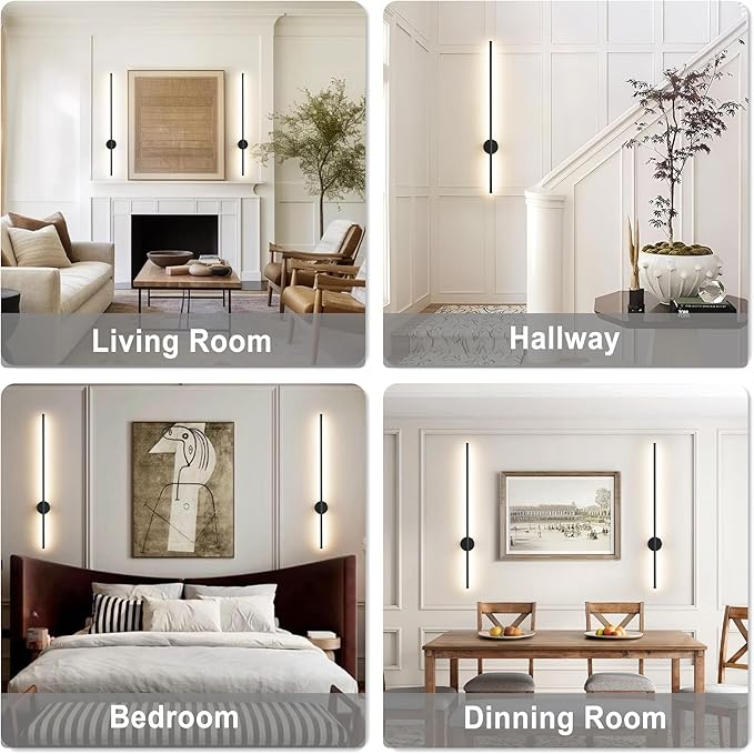Motion Sensor Battery Operated Wall Sconce Set of Two - Image 8