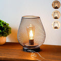JHY DESIGN Dimmable Touch Bedside Table Lamp Rechargeable Battery Powered Lamp by JHYDESIGN