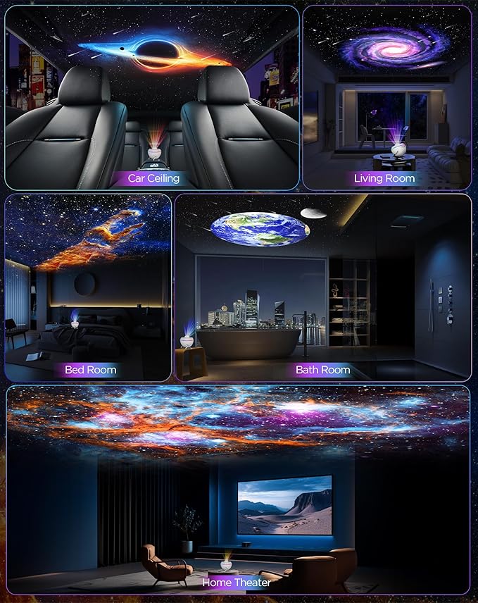 Galaxy Projector, 13 in 1 HD Planetarium Star Projector - Image 9