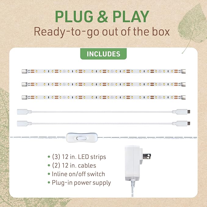 Warm White 12" LED Strip Light Kit 311310 - Image 5