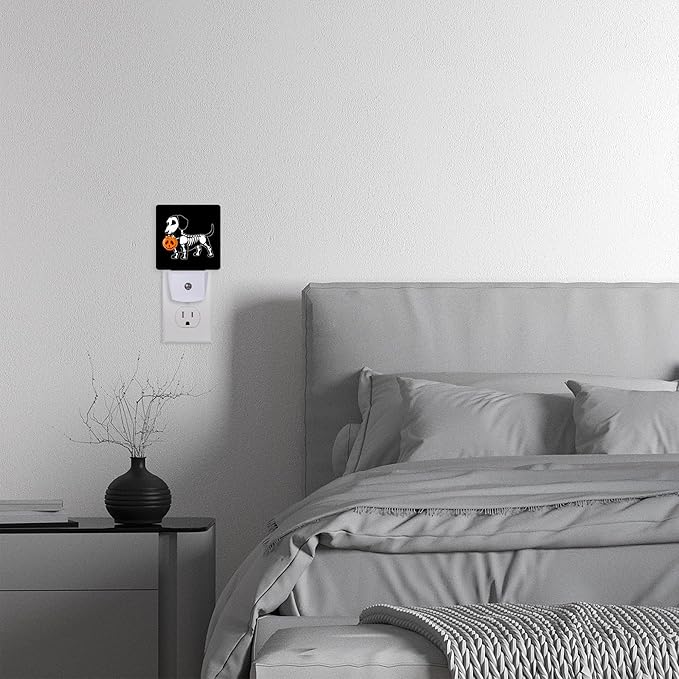 Night Light, Halloween Dachshund Dog Night Lights Plug into Wall - Image 7
