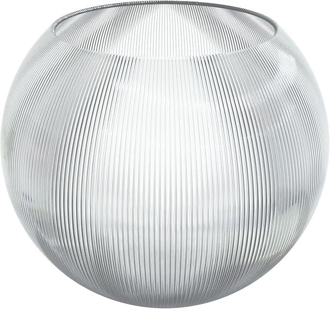 KASTLITE 16" Clear Prismatic Acrylic Lamp Post Globe | Prismatic Textured by KastLite