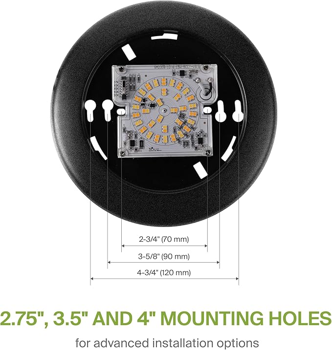 ASD 1 Pack LED Disk Lights 6 Inch, 15W 5CCT 2700K-5000K 1245LM CRI90+, Dimmable - Image 5