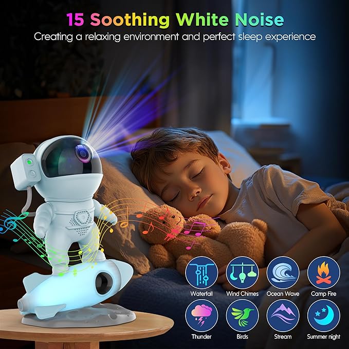 Astronaut Galaxy Projector for Bedroom, Star Projector Galaxy Light - Image 3