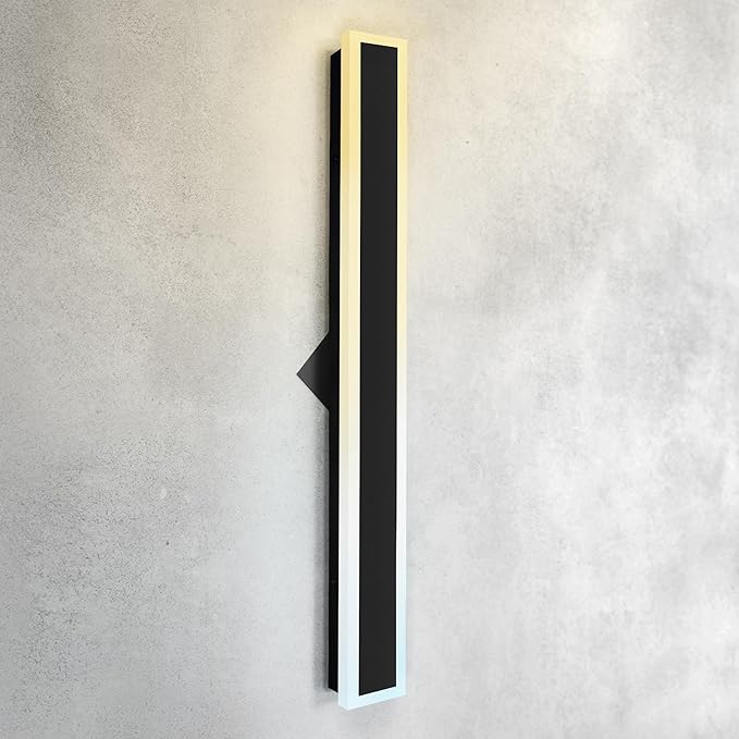 ASD LED 36" Long Wall Mount Light Fixture, Outdoor & Indoor Linear Sconce | 3CCT by ASDLightingCorporation