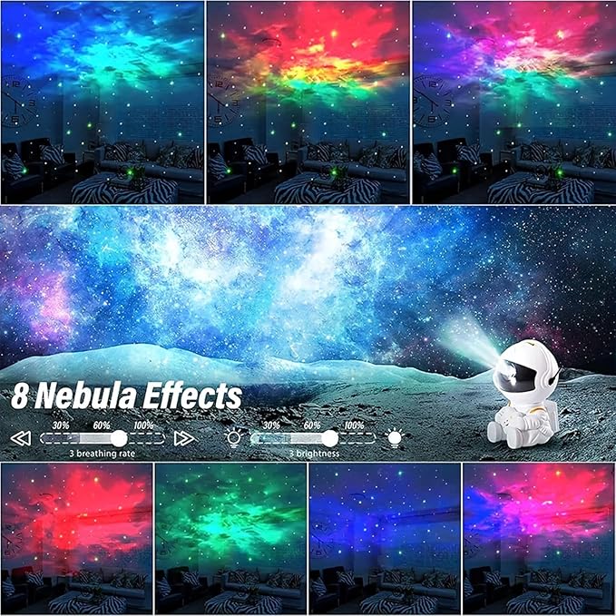 Astronaut Star Projector, Star Projector Galaxy Light - Image 2