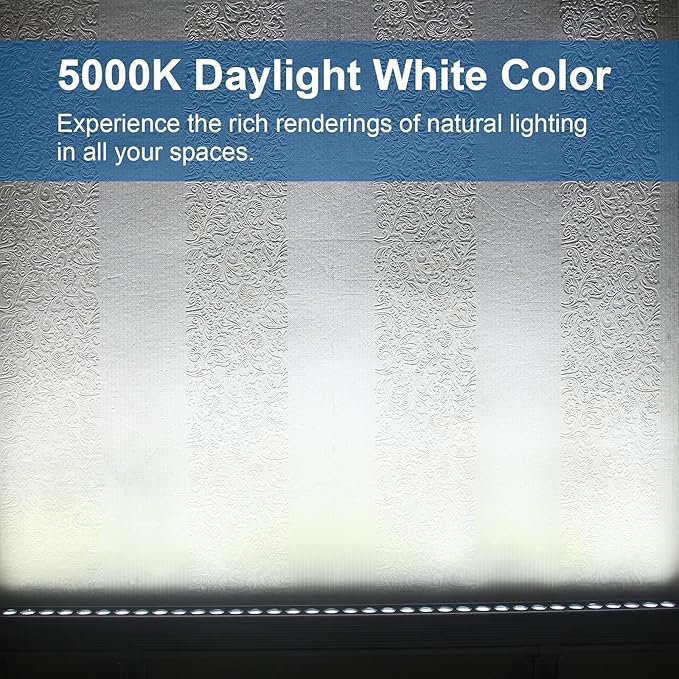 36W LED Wall Washer Lights, 6000K Daylight White Linear Flood Light, 3.2ft/40 - Image 3