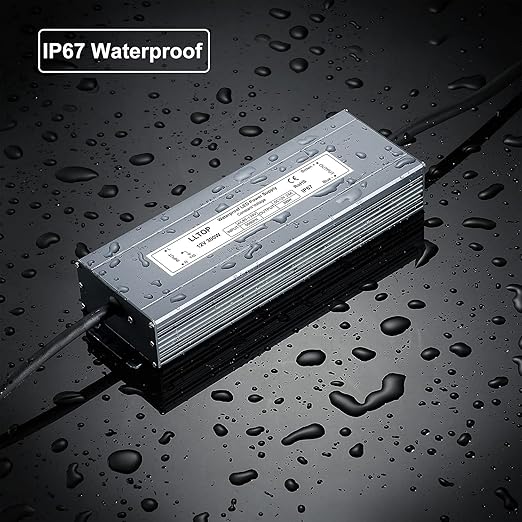 LED Driver 300 Watts Waterproof IP67 Power Supply 90-130V AC to 12V DC 25A Low - Image 7