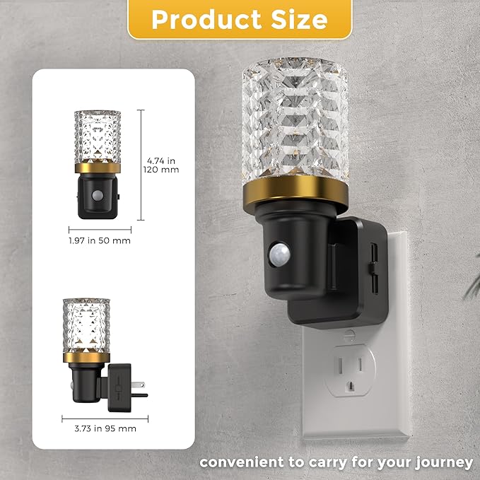 L LOHAS LED Motion Sensor Night Light, Motion Activated Night Lights Plug into - Image 7